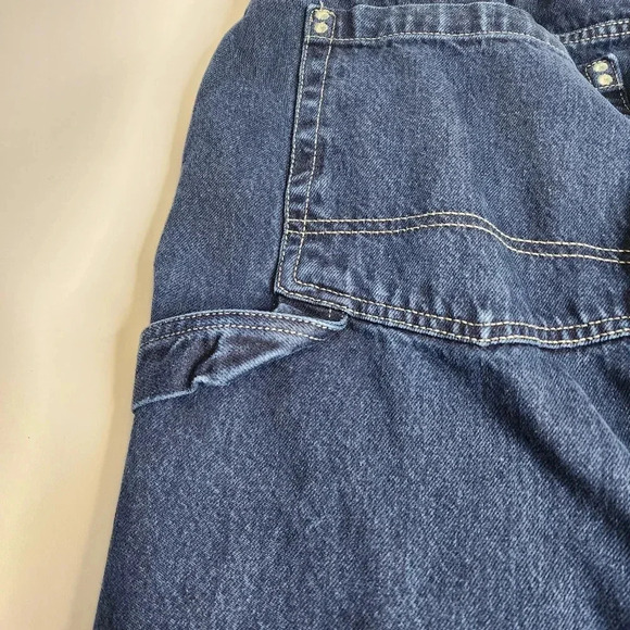 Ecko Unltd Jeans Men's Foundry Fit Carpenter 36 x 32 Blue Vintage Y2K Baggy - Picture 10 of 12